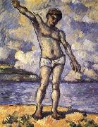 Paul Cezanne from the draft Bathing painting